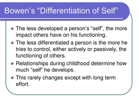 differentiation of self bowen family systems theory perspectives Kindle Editon
