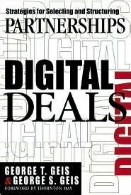 digital deals strategies for selecting and structuring partnerships PDF