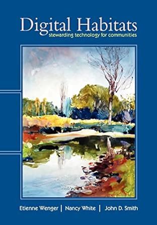 digital habitats stewarding technology for communities Kindle Editon