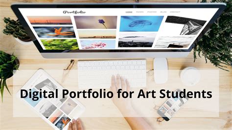 digital portfolio art
