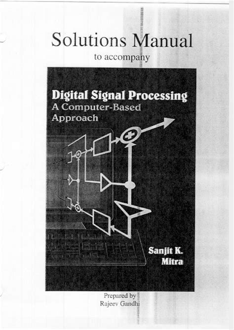 digital signal processing mitra 4th edition solution manual PDF