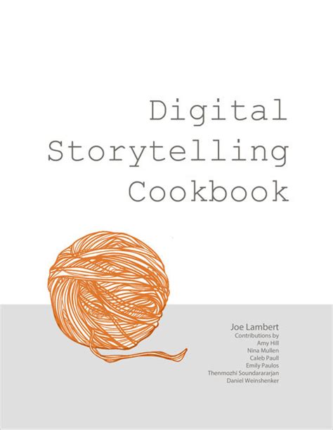 digital storytelling cookbook Reader
