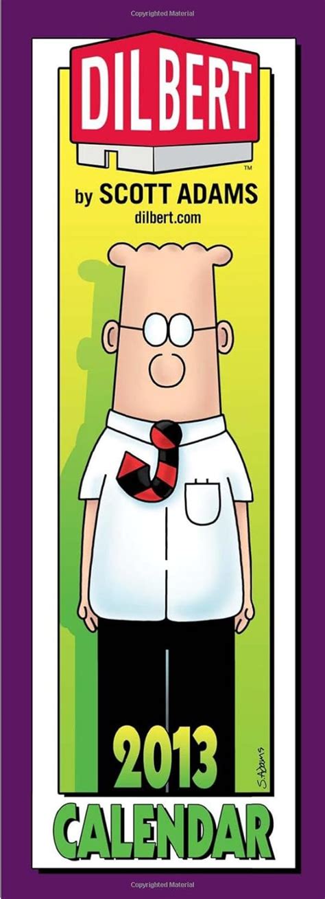 dilbert 2013 slimline calendar PDF