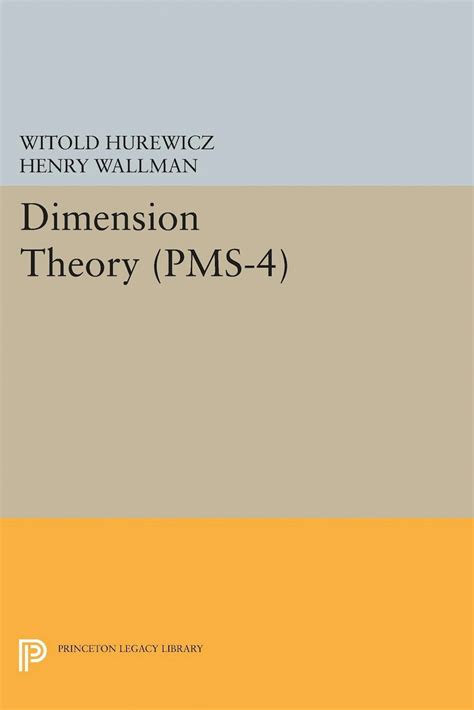 dimension theory pms 4 princeton mathematical Reader