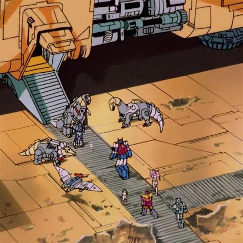 dinobots in shuttle transformers 1986 movie