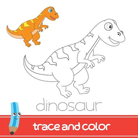 dinosaur gentle giant trace and color Doc
