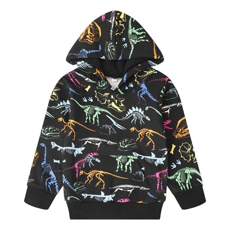 dinosaur hooded sweatshirt