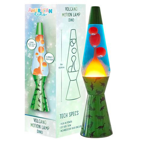 dinosaur lava lamp