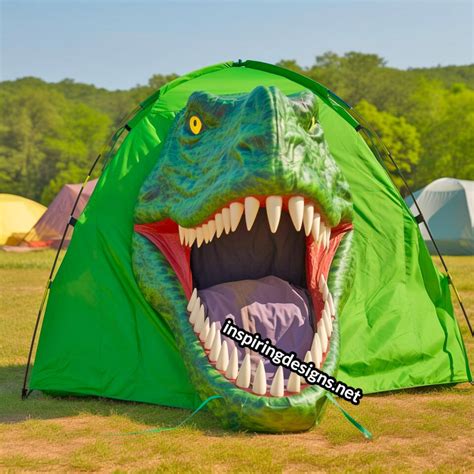 dinosaur tent for camping