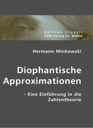 diophantische approximationen eine einf hrung zahlentheorie Epub