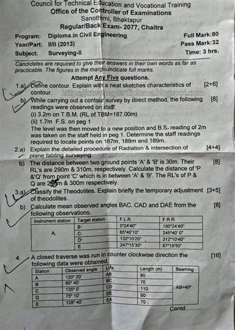 diploma cet civil question papers Epub