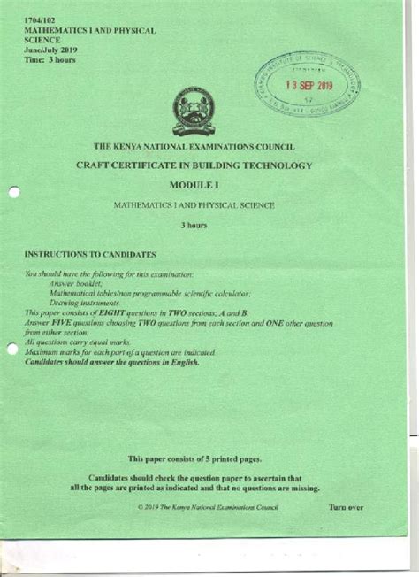 diploma construction past papers Doc
