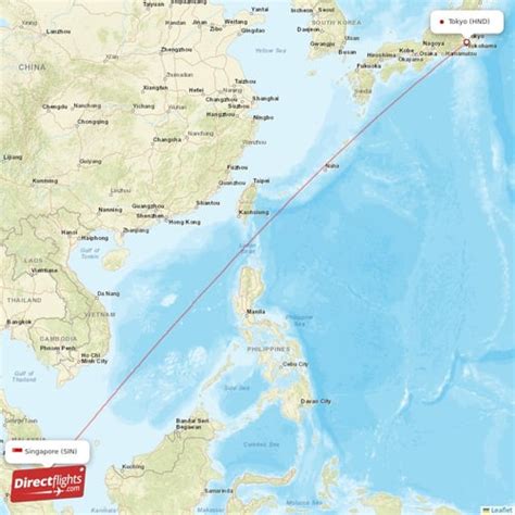 direct flight from singapore to tokyo