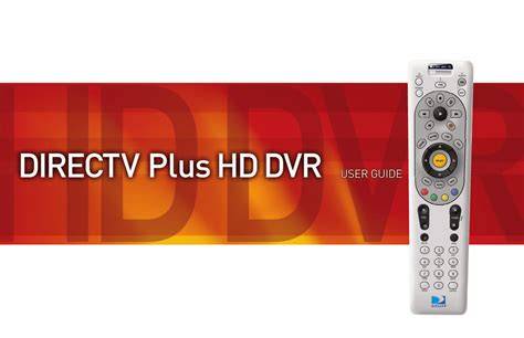 direct tv hd dvr user manual Doc