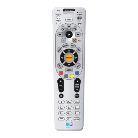 direct tv remote manual rc65 Reader
