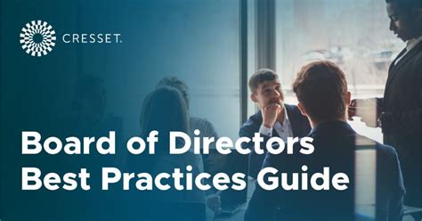 directors guide to best practices Reader