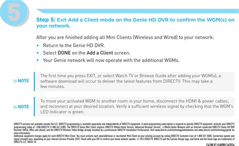 directv genie installation guide PDF