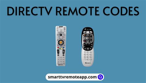 directv remote codes tv Reader