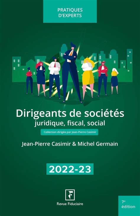 dirigeants soci t s juridique fiscal social Kindle Editon