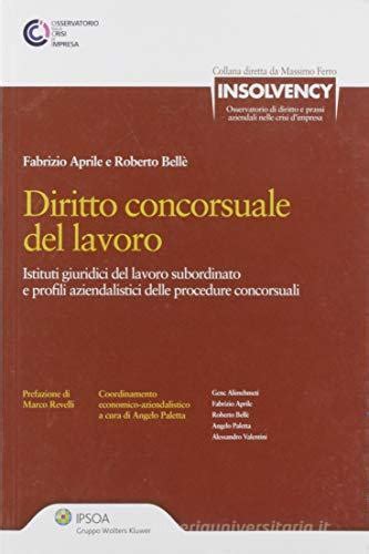 diritto concorsuale del lavoro diritto concorsuale del lavoro Kindle Editon