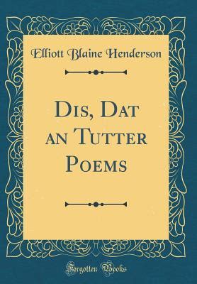 dis tutter poems classic reprint PDF