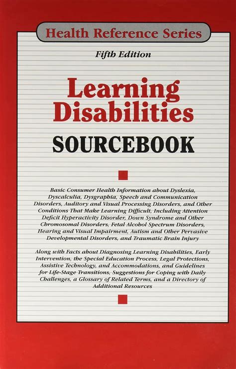 disabilities sourcebook health reference keith Reader