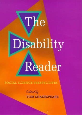 disability reader social science perspectives Epub