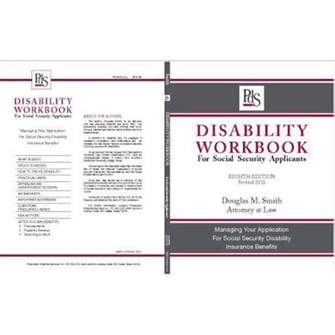disability workbook for social security applicants 8th edition 2012 Doc