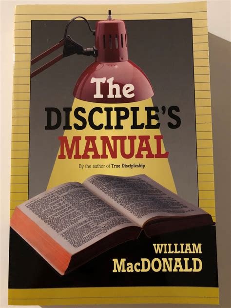 disciples manual by william macdonald Reader