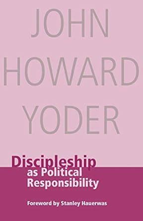 discipleship as political responsibility Doc