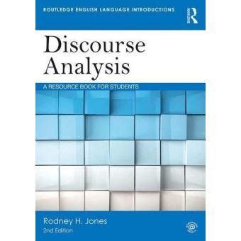 discourse analysis a resource book for students routledge english language introductions PDF