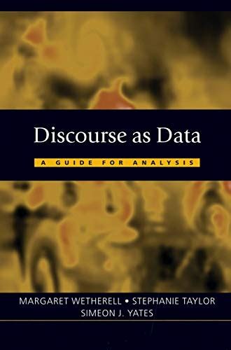 discourse as data a guide for analysis published in association with the open university Kindle Editon