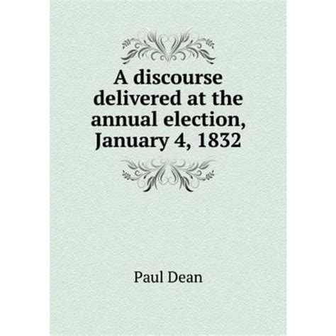 discourse delivered annual election january Doc