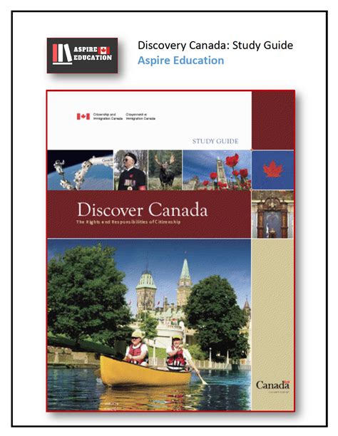 discover canada study guide farsi PDF