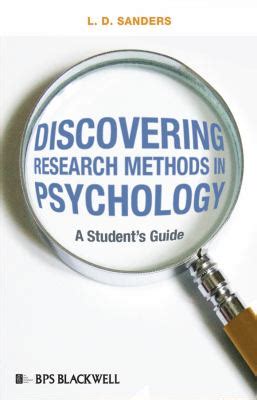 discovering research methods in psychology discovering research methods in psychology Epub