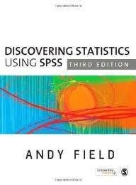 discovering statistics using spss 3th third edition text only Reader