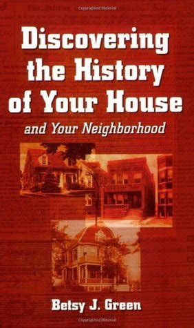 discovering the history of your house and your neighborhood PDF