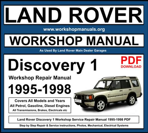 discovery 1 workshop manual Epub