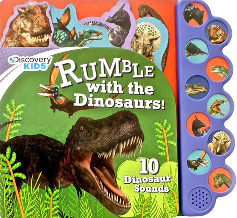 discovery kids dinosaurs rumble sound book discovery 10 button PDF