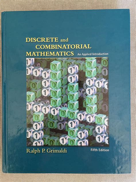 discrete and combinatorial mathematics 5th edition Epub
