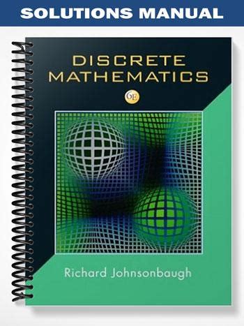 discrete mathematics johnsonbaugh 7th edition solution manuals Epub