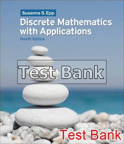 discrete mathematics through applications test bank PDF