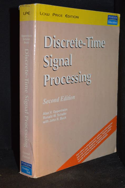discrete time signal processing oppenheim schaferbuck second edition solution manual pdf Epub