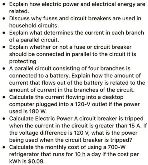 discuss why fuses and circuit breakers are used in household circuits Reader