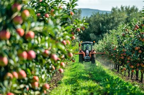 diseases insects and spraying fruit trees in the orchard Doc