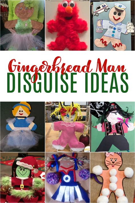 disguise a gingerbread man