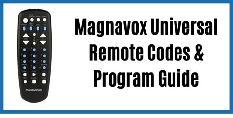 dish network universal remote codes for magnavox dvd player Epub