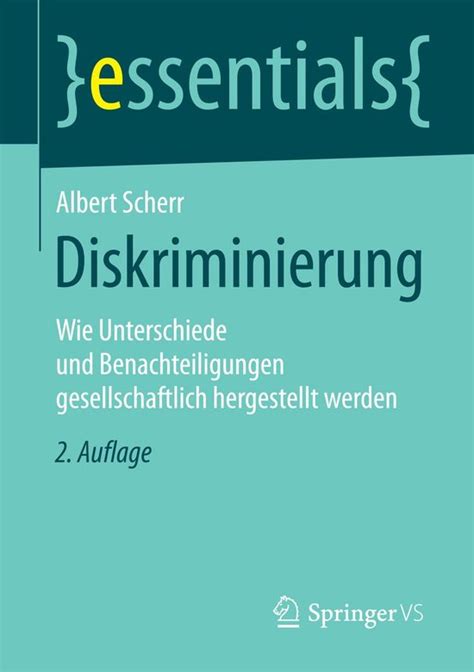 diskriminierung essentials albert scherr Kindle Editon