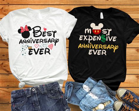 disney anniversary shirts