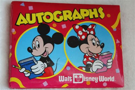 disney autograph books Reader